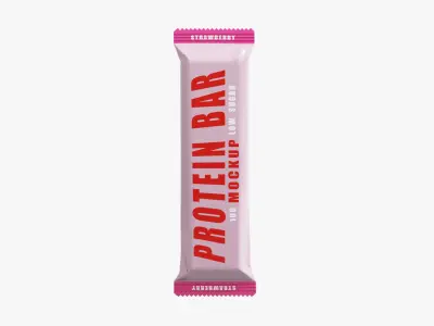 Protein Bar - Strawberry 3D model