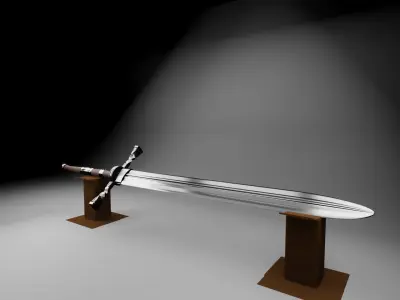 sword 3D model