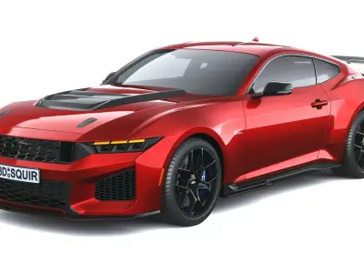 Mustang Dark Horse SC 2026 3D model