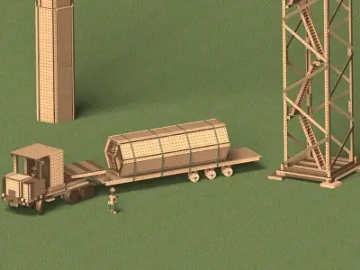 Matador Crane XXL Free 3D model