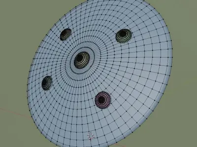 War Shield 3D model