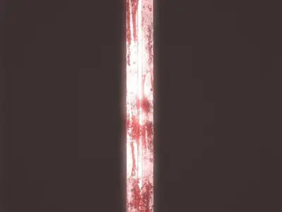 Sword PBR Low-poly 3D model