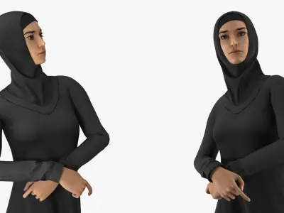  Arab People Collection 2 Rigged for Maya 