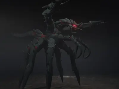 Insect PBR Free low-poly 3D model