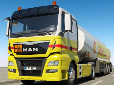 TRUCK XL Fuel Tank 3D model