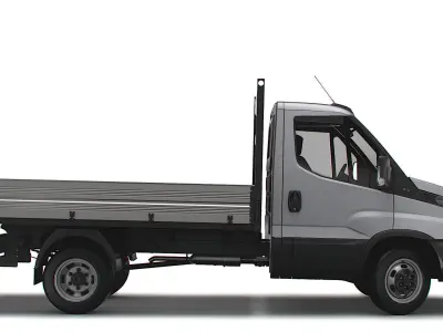 Iveco Daily Single Cab Tipper 2021 3D model