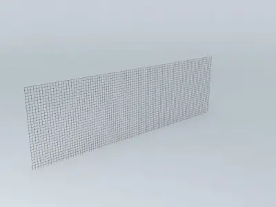 Wire fence Free 3D model purchase