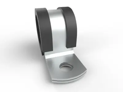 Cable Clamp M4 Low-poly 3D model