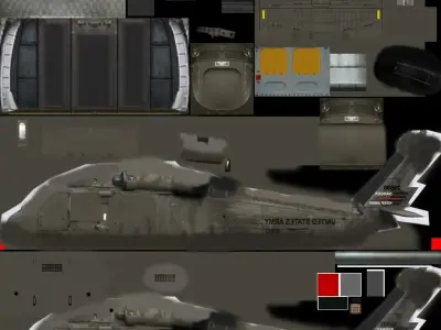 black hawk Free 3D model