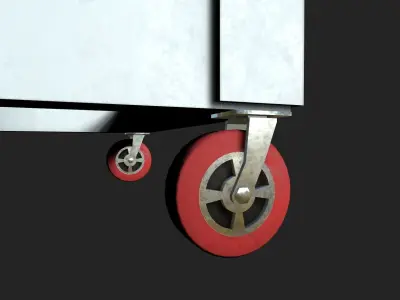 Material Tank Low-poly 3D model