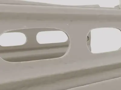 Industrial Factory Overhead Cable Tray for 3D print 3D model