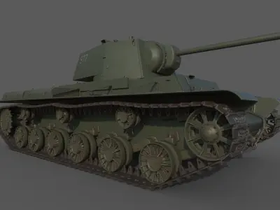 KV 1 1940 3D model