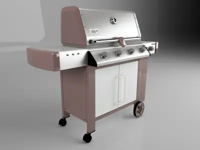 BBQ Genesis 2 Weber 3D Model 3D model