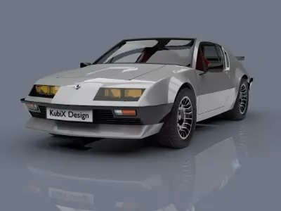 RENAULT ALPINE A 310 V6 3D model