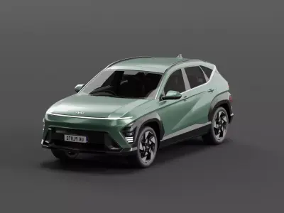 Hyundai Kona 2024 Free 3D model