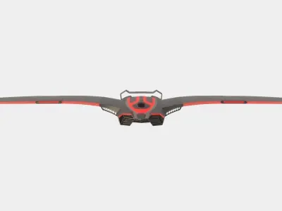 Sci-fi Battle Drone - Spaceship - Scout 3D model