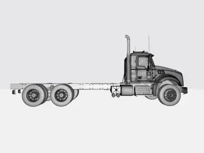 MCG classic truck 3D model