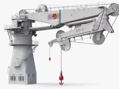 Great Ship Crane NOV 1 3D model