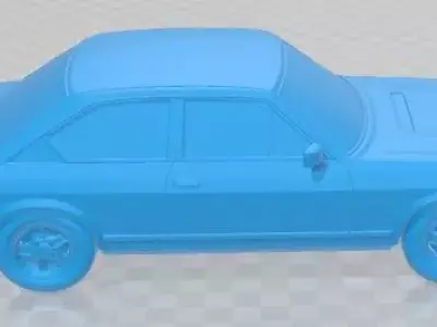 Seat 124 Sport 1800 Printable Car 3D print model