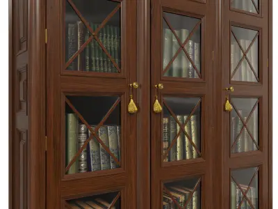Classic cabinet 05 07 3D model purchase