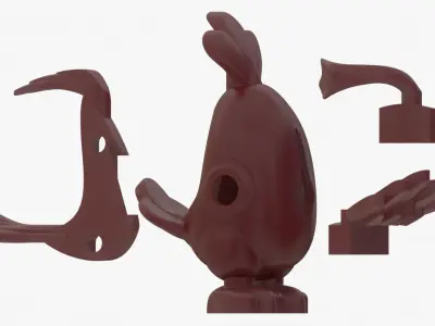 Lego Bird 3D model purchase