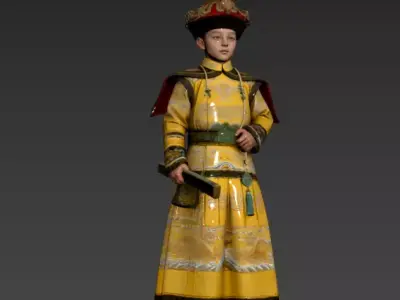 61- East - Crown Prince of the Qing Dynasty 3D model