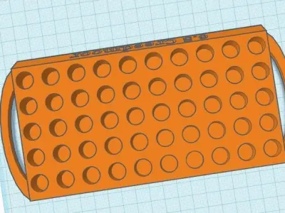 Creedmoor Reloading Tray With Handles 3D model