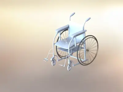 Wheel chair 2 Free 3D model