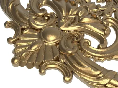 decorative pattern ready for 3D printing 3D model 63