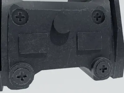 eotech552 gun sight Low-poly 3D model