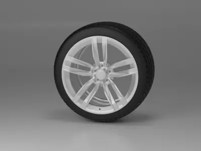 Wheel 3d Free low-poly 3D model by HT-3d-World