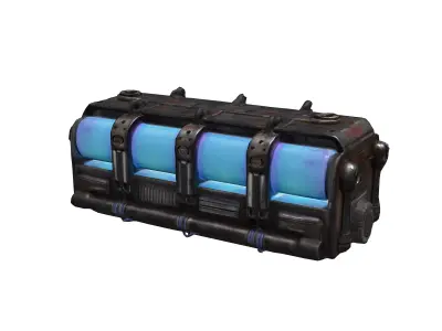 scifi module 3D model
