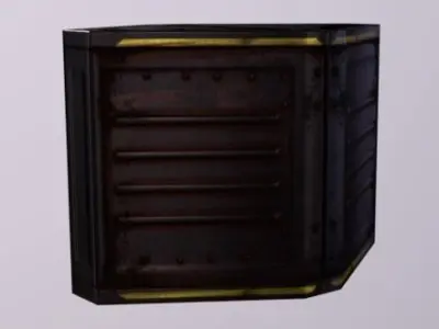 Crane Kit Low-poly 3D model