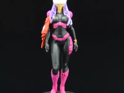Female-type Klber of the Xzect Army 3D print model