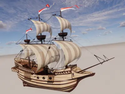 Golden Hind MODEL REVIT 2023 3D print model 3D print model