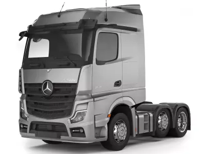 Mercedes-Benz Actros 2545 6X2 2020 3D model