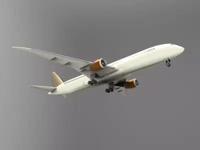 Boeing 787-9 3D model