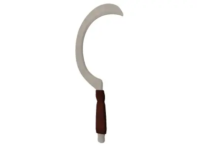 Sickle Low-poly 3D model