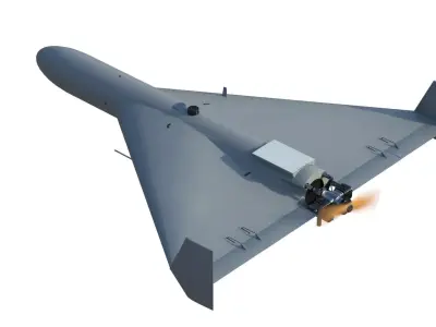 Lucas Flm 136 attack drone 3D model