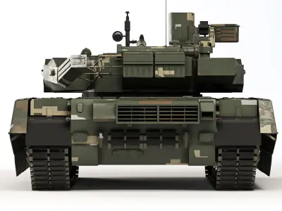 Tank T-84 Oplot-M 2010 3D model