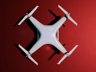 DJI Phantom 4 Pro 3D model