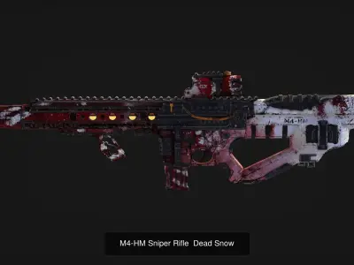 M4-HM Weapon Bundle 3D Model Pack purchase