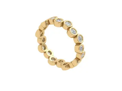 Round Bridle Ring 3D print model