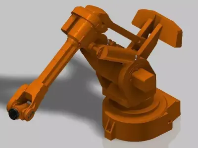 Robot Industrial ABB IRB 6400 M97  3D print model