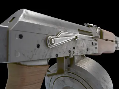 High Poly RPK model for photorealistic rendering 3D model