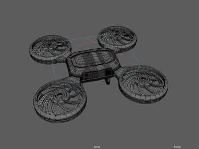 Drone 3D model get