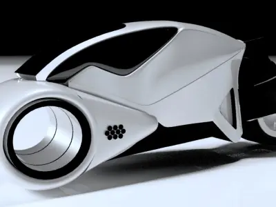 Tron Bike Free 3D model