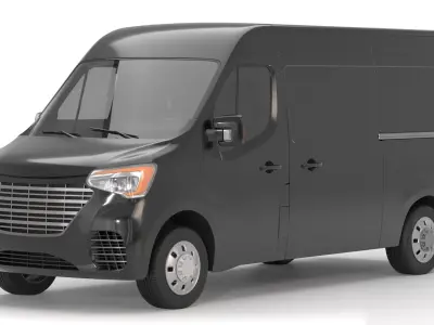 Generic Van 03 3D model