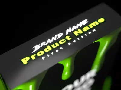 3D Product Box 3D model