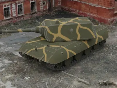 Panzerkampfwagen E-100 3D model